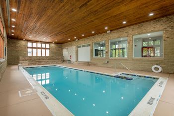 Indoor lap pool